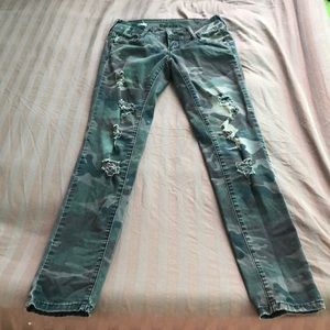 Camo skinny Jeans